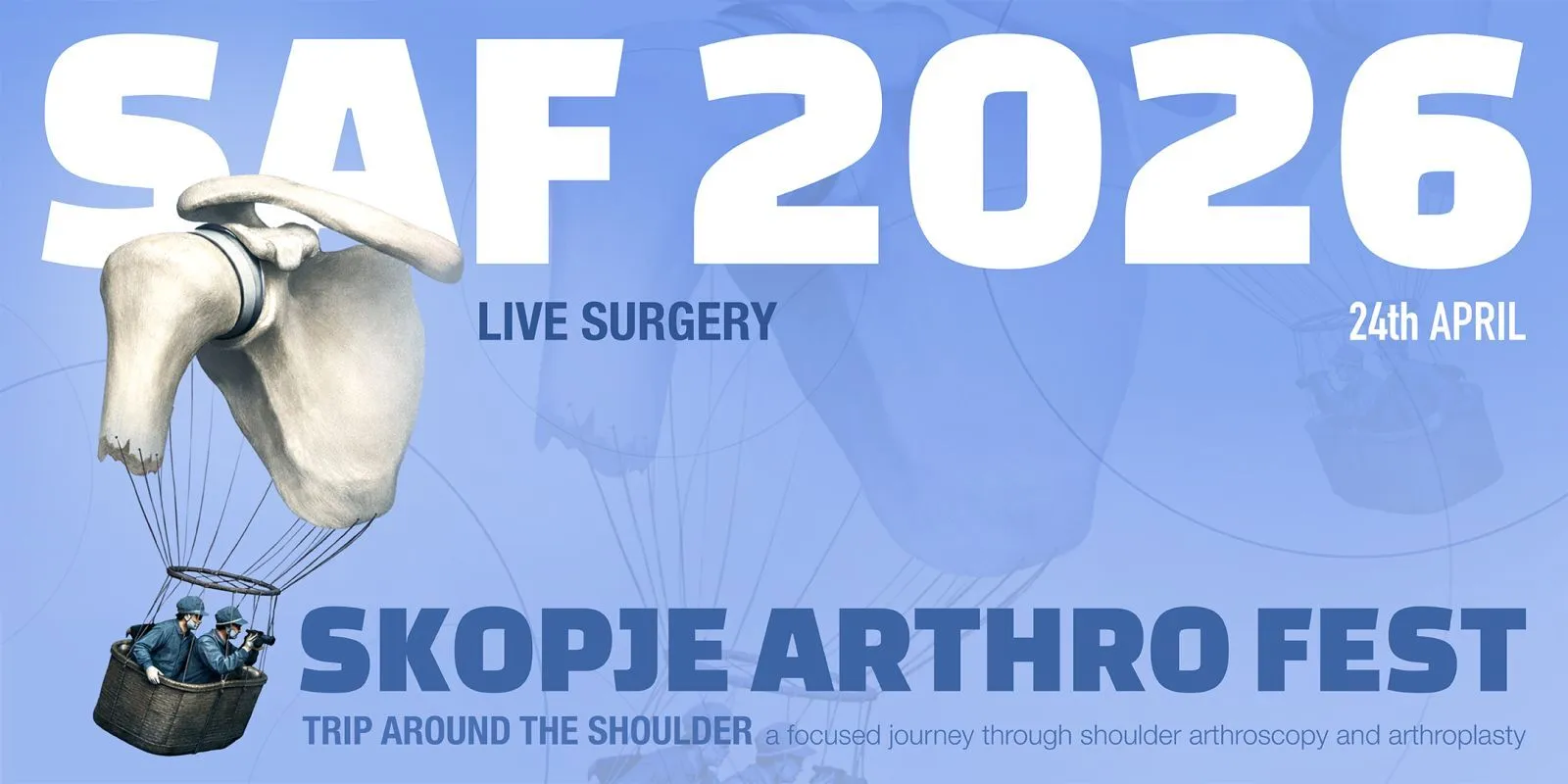 Skopje Arthro Fest 2026 official event poster
